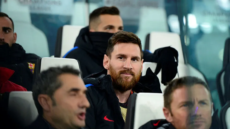 Barcelona'da Messi depremi