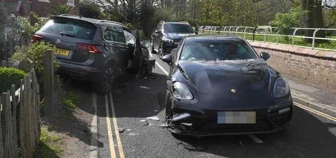 Manchester Unitedlı Bruno Fernandes trafik kazası geçirdi!
