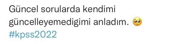 KPSS 2022 zor muydu kolay mıydı? KPSS Lisans sınav yorumları: KPSS bu yıl nasıldı? Twitter, Facebook... - 3