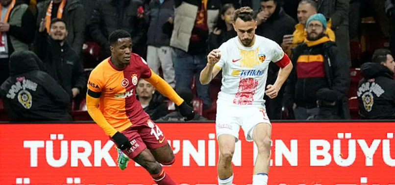 Cimbom evinde son dakikalarda güldü! Galatasaray 2-1 Kayserispor (MAÇ SONUCU)