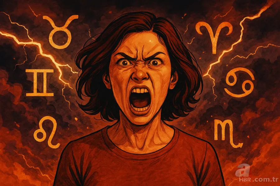 Sessiz kalır sanma, fırtına gibiler! En sinirli ve gergin burçlar 4