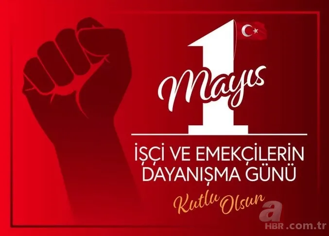 1 MAYIS İŞÇİ BAYRAMI GÖRSELLERİ 2023! Resimli, anlamlı 1 Mayıs Emek ve Dayanışma Bayramı kutlama mesajları ve sözleri! 4