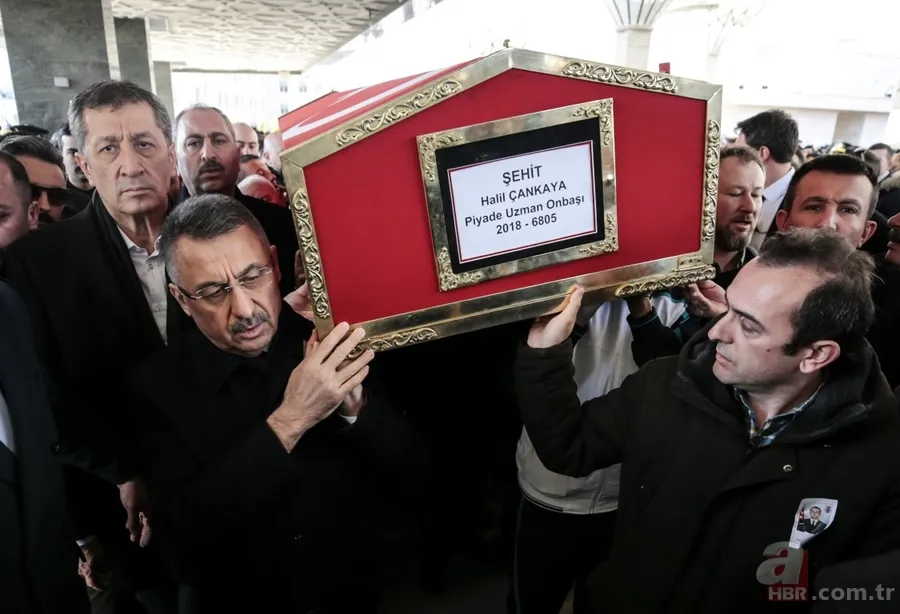 Son dakika: İdlib şehidi Uzman Onbaşı Halil Çankaya Ankara'da son yolculuğuna uğurlandı 10