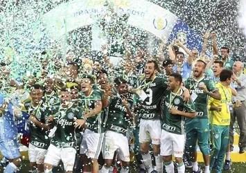 Brezilya'nın en büyüğü Palmeiras oldu
