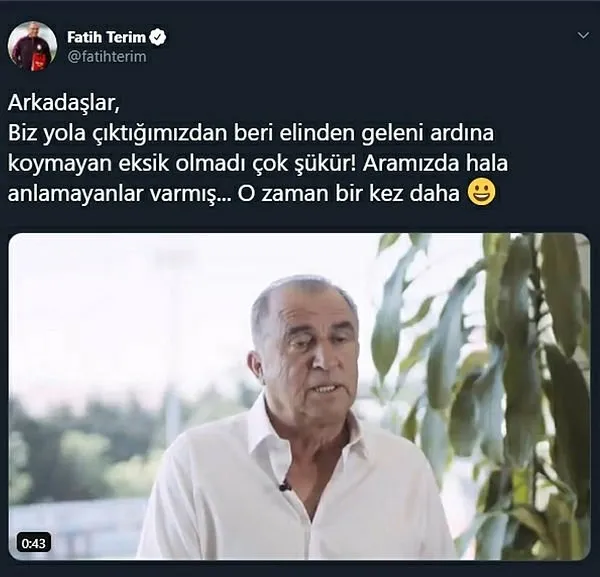 Fatih Terim Den Ali Koc A Yanit