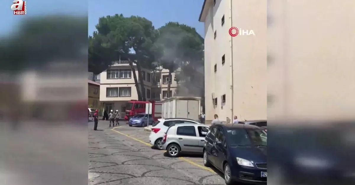 Trafo patladı! Çevrede panik yaşandı