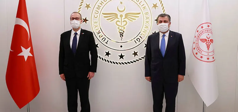 Son dakika: Bakan Koca, DSÖ Avrupa Bölge Direktörü Kluge ile bir araya geldi