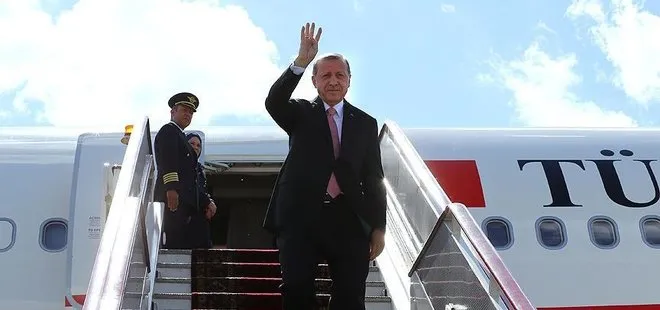 Cumhurbaşkanı Recep Tayyip Erdoğan Soçi’ye gitti
