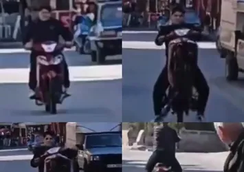 Mersin’de tehlikeli motosiklet kullanımına 41 bin TL ceza!