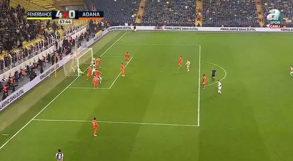 Kanarya kupada çok farklı! Fenerbahçe 6-0 Adanaspor MAÇ SONUCU