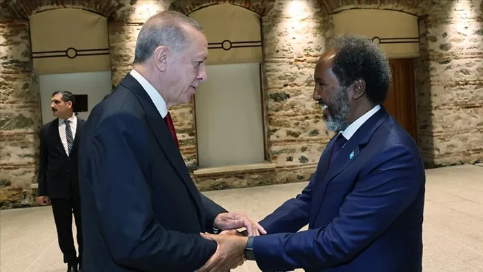 Başkan Erdoğan Somali Cumhurbaşkanı Hasan Şeyh Mahmud ile görüştü! Arabuluculuğun adresi Türkiye! Somut adımlar bekliyorum mesajı