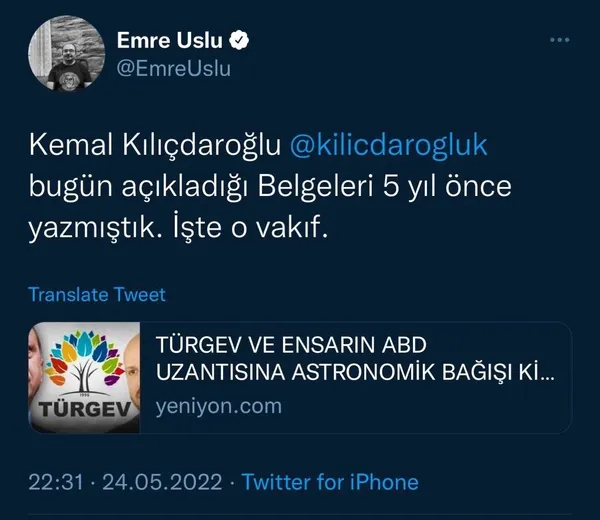 Kemal Kılıçdaroğlu’nun iftira kampanyasına FETÖ’cülerden destek!