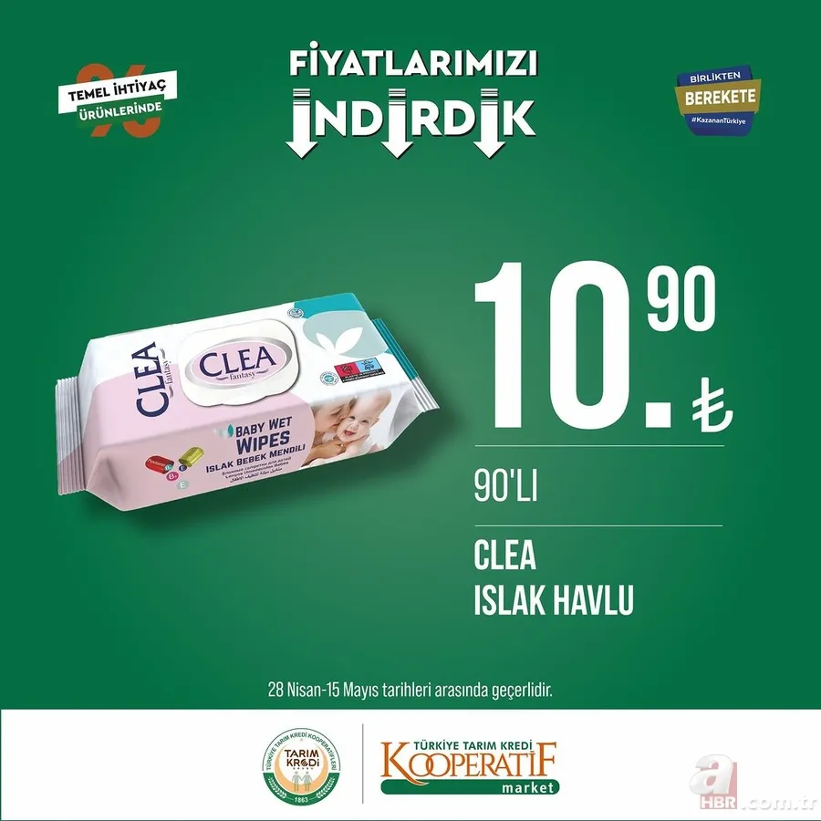 TARIM KREDİ MARKETlerinde indirimsiz ürün kalmadı! Ucuzluk başladı! Sucuk, Tereyağı, peynir, et, şeker, çay, tuvalet kağıdı... 8