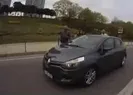 Motosikletli ölümden döndü...