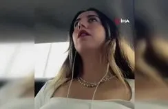 Taksiciden kadın yolcuya akıl almaz teklif kamerada