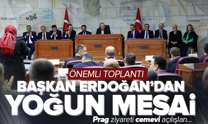 Başkan Erdoğan’dan önemli toplantı