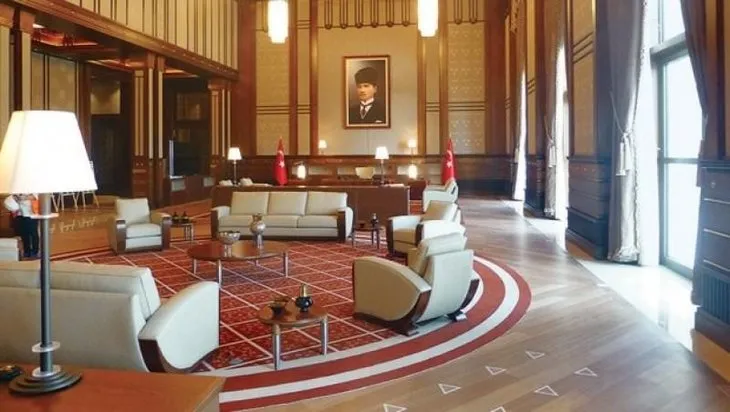 Cumhurbaşkanı Erdoğan’a Beyaz Saray tarzı ofis