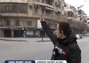 A Haber yayınında drone müdahalesi