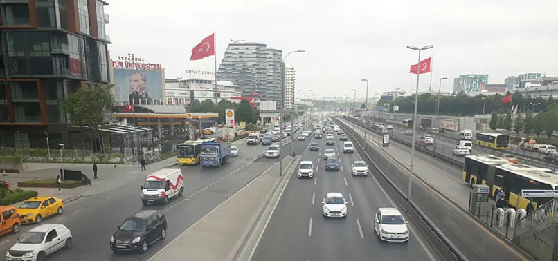 İstanbul'da trafik yoğunluğu arttı
