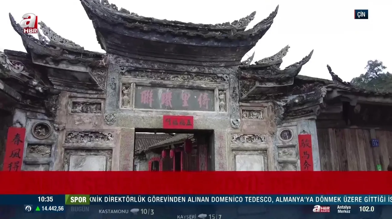 Çin'in sekiz asırlık köyü: Peitian
