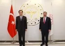 Son dakika: Sağlık Bakanı Fahrettin Koca Çin Halk Cumhuriyetinin Ankara Büyükelçisi ile görüştü
