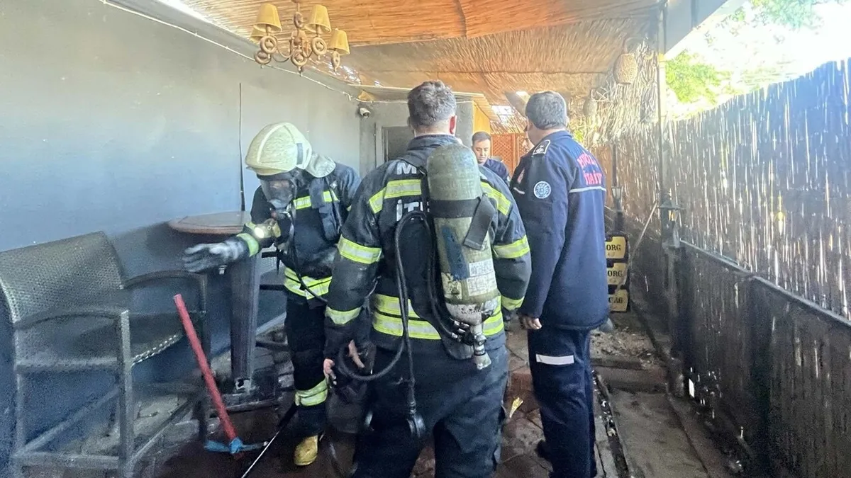 Restoran yangınında ağır yaralanan çalışan yaşamını yitirdi