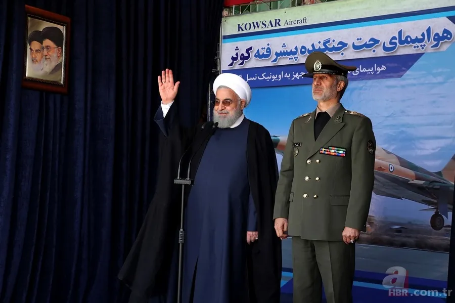 İşte İran'ın yeni savaş uçağı: "Kevser" 17