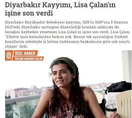 Lisa Çalan üzerinden yapılan haberlere Diyarbakır Büyükşehir Belediyesi'nden yalanlama geldi. - 2