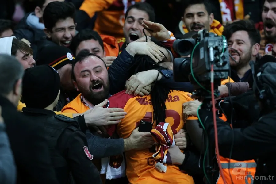 Galatasaray - Antalyaspor maçından kareler 14