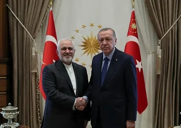 Başkan Erdoğan Cevad Zarif'i kabul etti