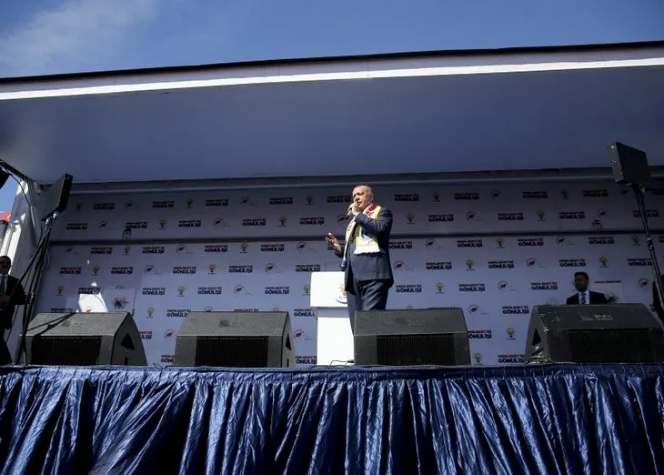 Başkan Erdoğan'a Şırnak'ta sevgi seli