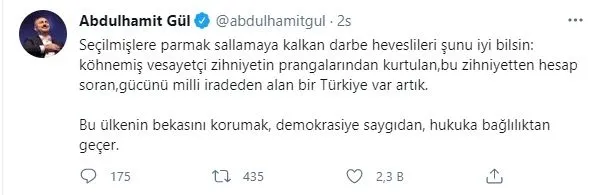 Milli iradeyi hedef alan skandal bildiriye hükümetten ilk tepki! "Sözde bildiri ile siyasete akıl millete ayar vermeye çalışıyorlar" - 6