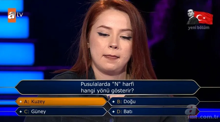 Milyoner'de şaşkına çeviren anlar! "Edebiyata ilgim var" dedi İstiklal Marşı sorusunda elendi 22