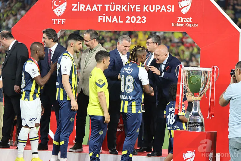 61. Ziraat Türkiye Kupası'nı Fenerbahçe kaldırdı 7