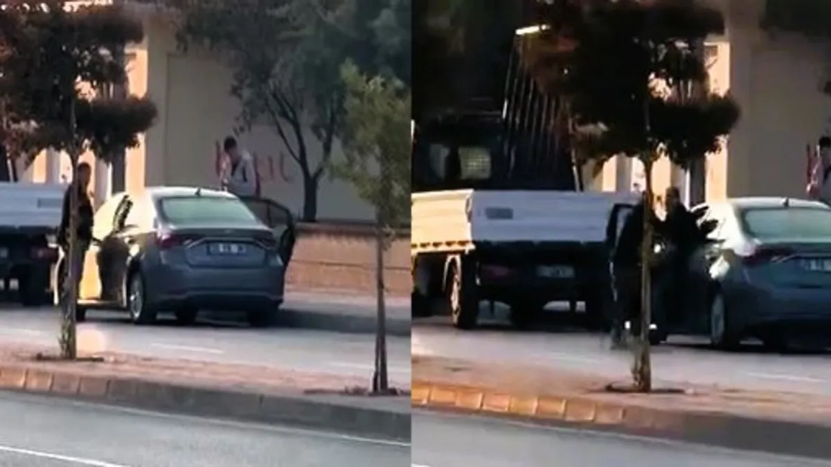 Okul müdürüne kanlı pusu! Kantincinin oğlundan kurşun yağmuru! O anlar kamerada