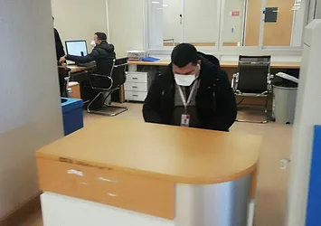 Devlet hastanesinde ‘Domuz gribi’ alarmı!