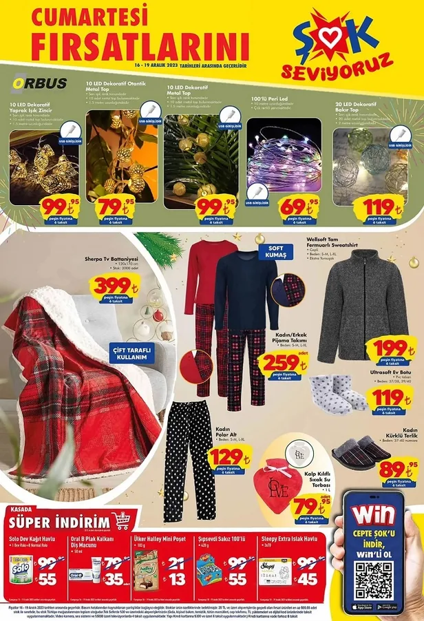ŞOK 23 Aralık aktüel ürünler kataloğu yayınladı! Yılbaşı süsleri, oyunları, atıştırmalıkları ve günü destekleyecek gıda ürünlerinin fiyatı düştü! - 11