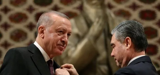 SON DAKİKA: Başkan Erdoğan’dan Türkmenistan’a teşekkür! Bu âli nişanı şerefle taşıyacağım