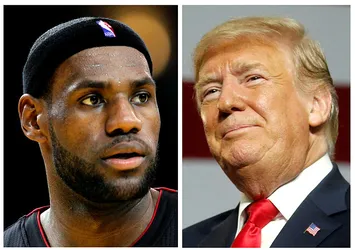 Lebron James ve Trump kavgaya tutuştu