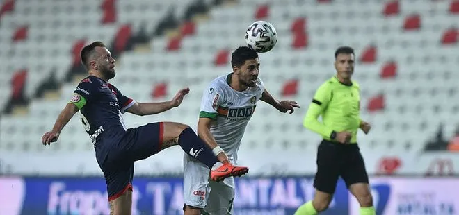 Süper Lig 9. hafta karşılaşması | Antalyaspor 0-2 Alanyaspor maç sonucu
