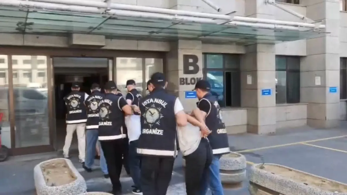 İstanbul'da suç örgütlerine operasyon: 5 şüpheli yakalandı