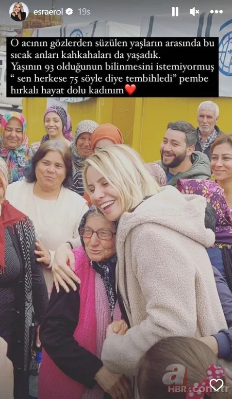Esra Erol depremzedelerin yaralarını sardı! Hatay paylaşımları gönülleri fethetti 4