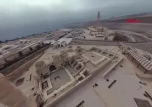 Hasankeyf Müzesi, dronla görüntülendi