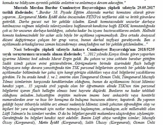 Eski korgeneral Metin İyidil, FETÖ’nün TSK’da yapılanmasını sağlamış! İşte tanık ifadeleri - 3