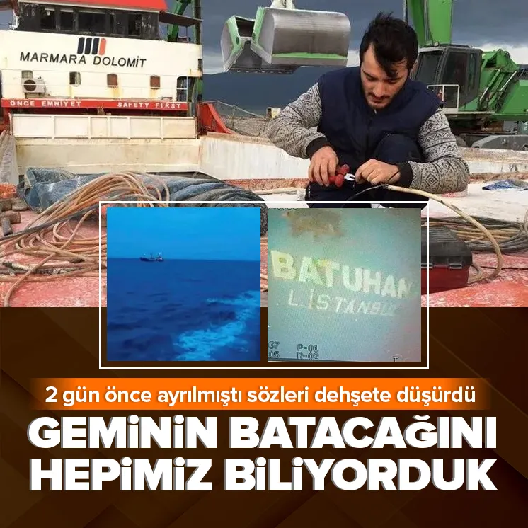 ’Geminin batacağını hepimiz biliyorduk’