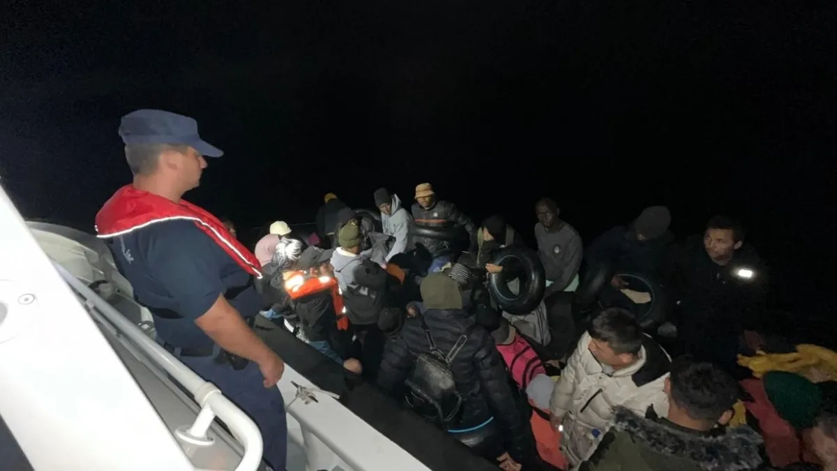 İzmir'de 101 düzensiz göçmen yakalandı