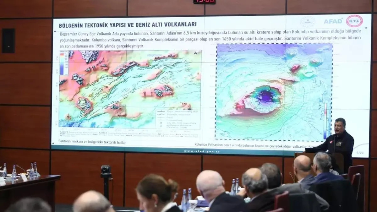 AFAD'dan Santorini toplantısı! Türkiye hangi önlemleri aldı? 3 ile mobil siren sistemi...