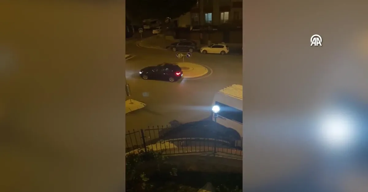 Üsküdar'da drift yapan sürücüye 34 bin 429 TL ceza