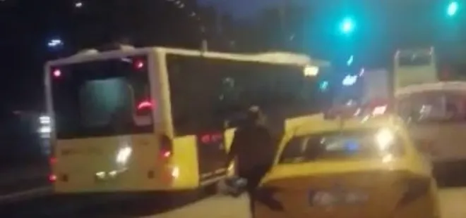 Beyoğlu’nda korku dolu anlar! Taksicinin tartakladığı kadın ölümden döndü