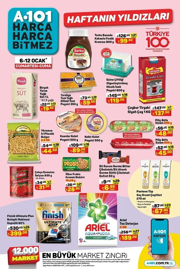 12 Ocak A101 aktüel ürünler kataloğu yayınlandı! A101’de Dik süpürge, akıllı TV ve saat, kablosuz kulaklık ve daha yüzlerce ürün ucuza satılacak